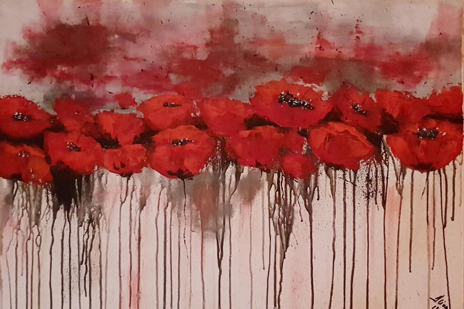 ArteDiAlina.com painting: Simply falling (in love)